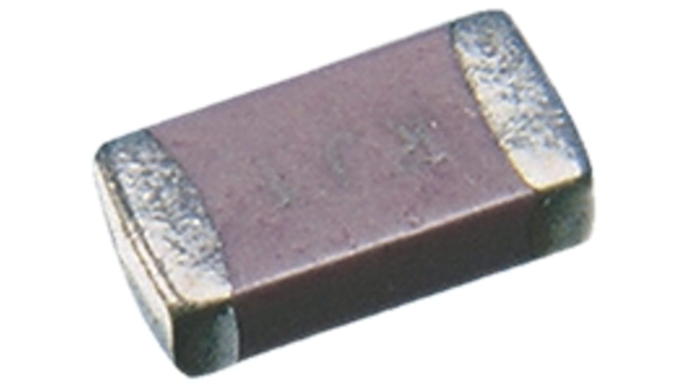 Murata Ferrite Bead (Chip Ferrite Bead), 1.6 x 0.8 x 0.8mm (0603 (1608M)), 22Ω impedance at 100 MHz