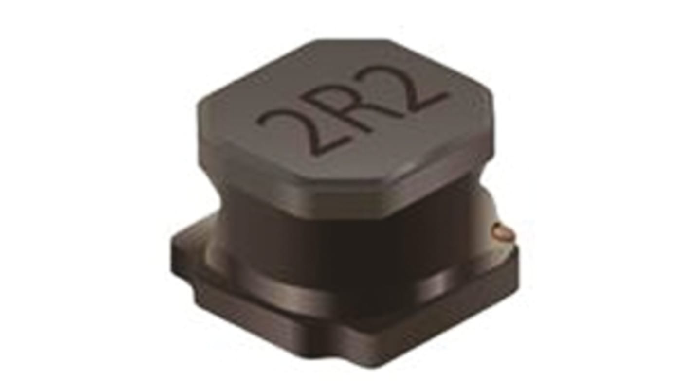 Bourns, SRN5040 Shielded Wire-wound SMD Inductor with a Ferrite Core, 6.8 μH ±20% Wire-Wound 2.3A Idc