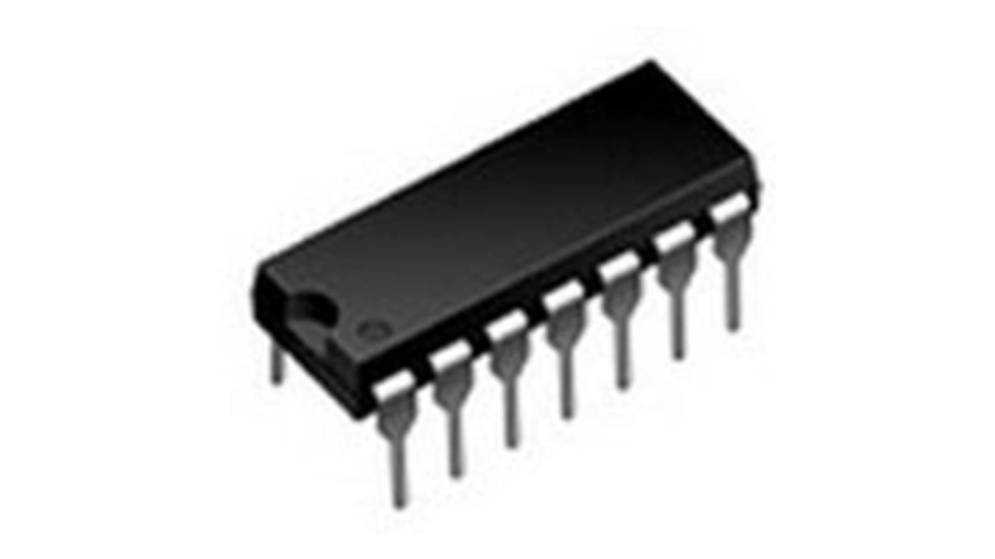Vishay DG300BDJ-E3 Analogue Switch Dual SPST, 14-Pin PDIP