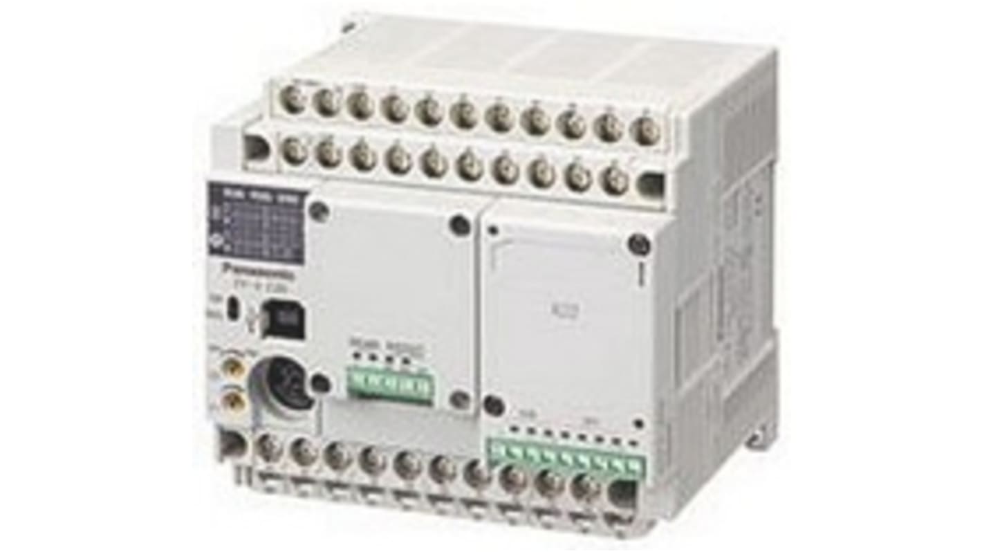 Panasonic AFPX-C Series Series PLC CPU for Use with FP-X Series, Relay Output, 8-Input, DC Input