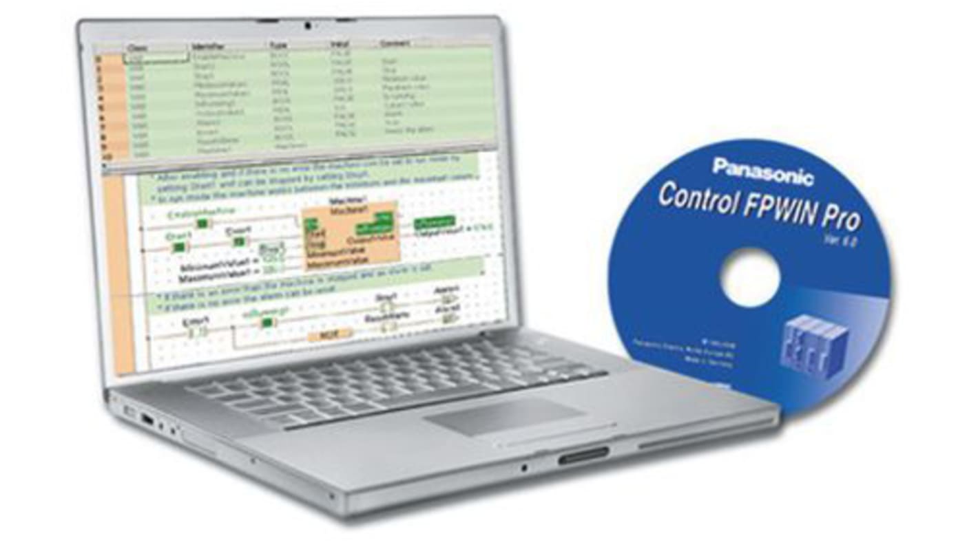 Panasonic 6.0 PLC Programming Software for use with Various Series, For Various Operating Systems