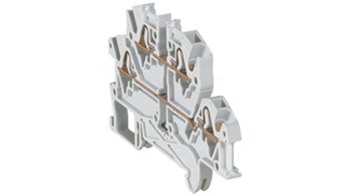 Morsettiera passante Legrand, Grigio, livello Doppio, 30 (CSA) A, 30 (UL) A, 32 (IEC) A, 36 (Ie) A