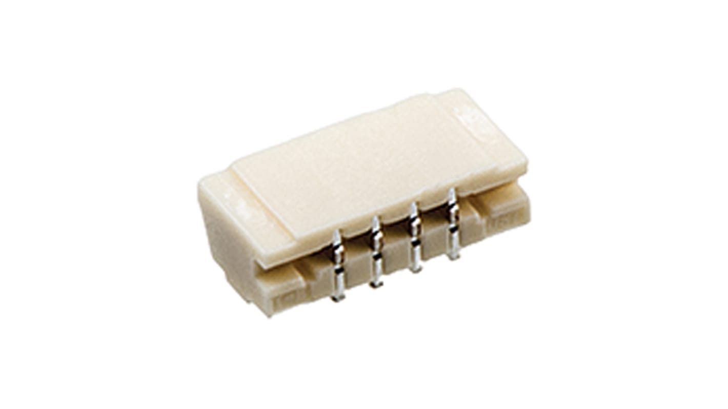 JST ストレート 基板接続用ピンヘッダ 4極 0.6mm 1列, 表面実装