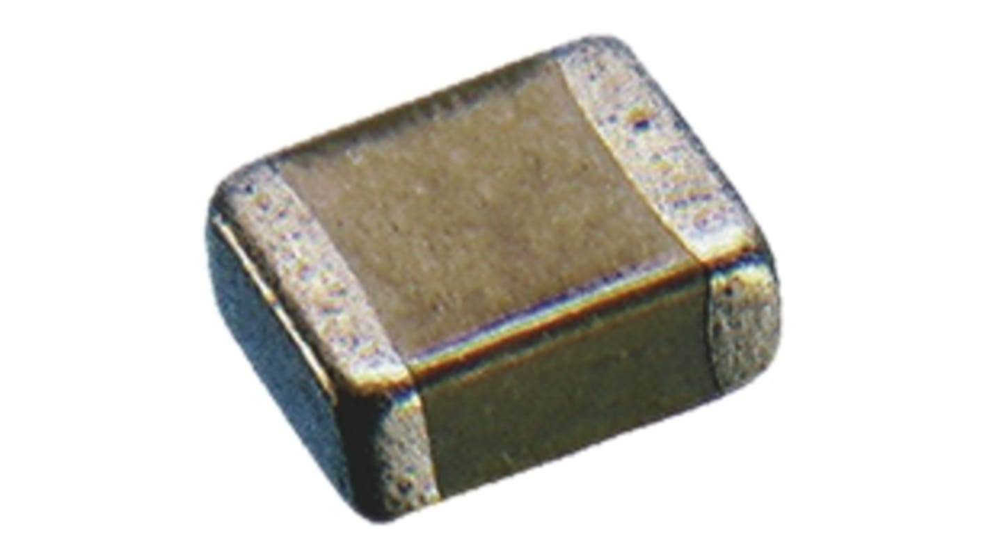 Murata 27nF Multilayer Ceramic Capacitor MLCC, 50V dc V, ±5% , SMD