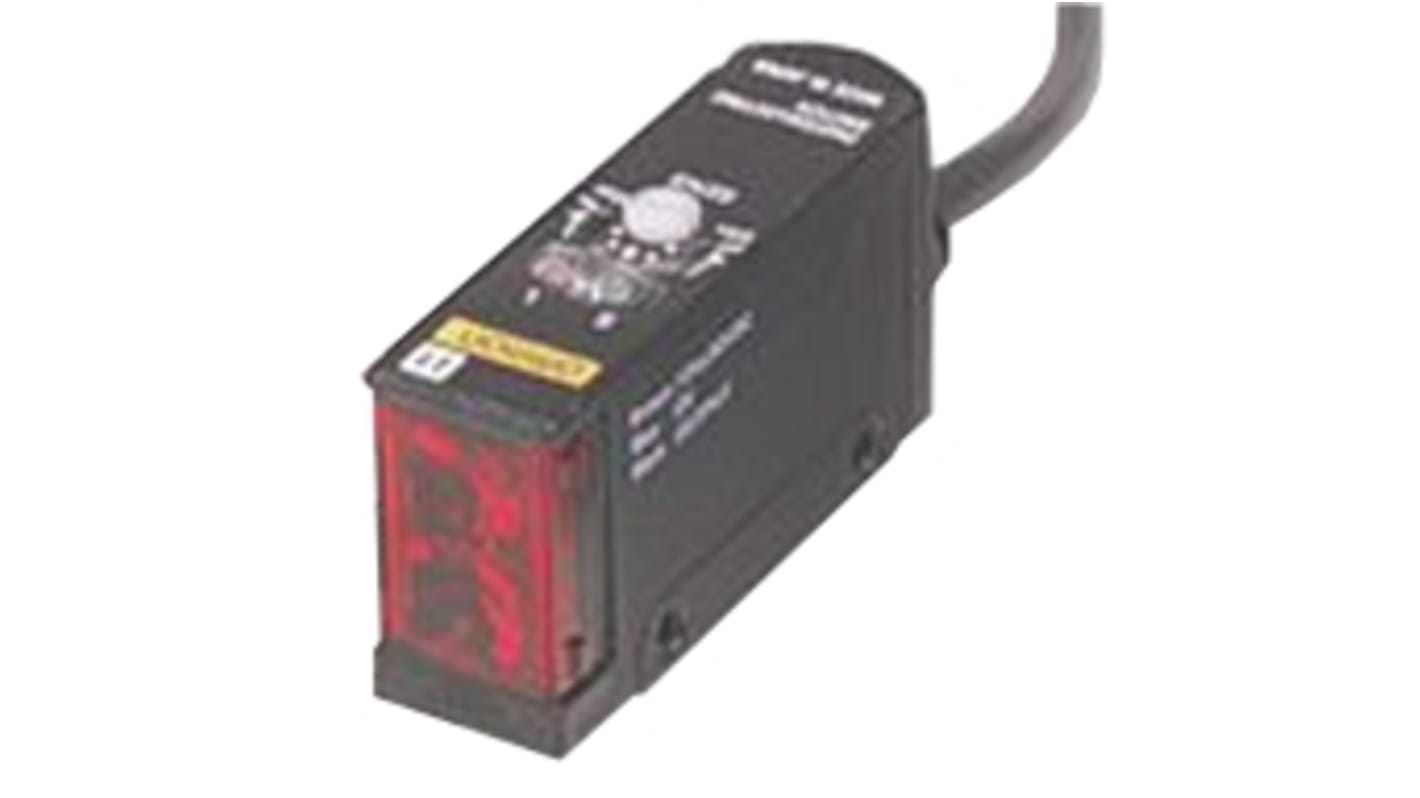 Rs-Online Sensore fotoelettrico Rettangolare Omron a diffusione rilevamento 10 mm → 200 mm uscita NPN