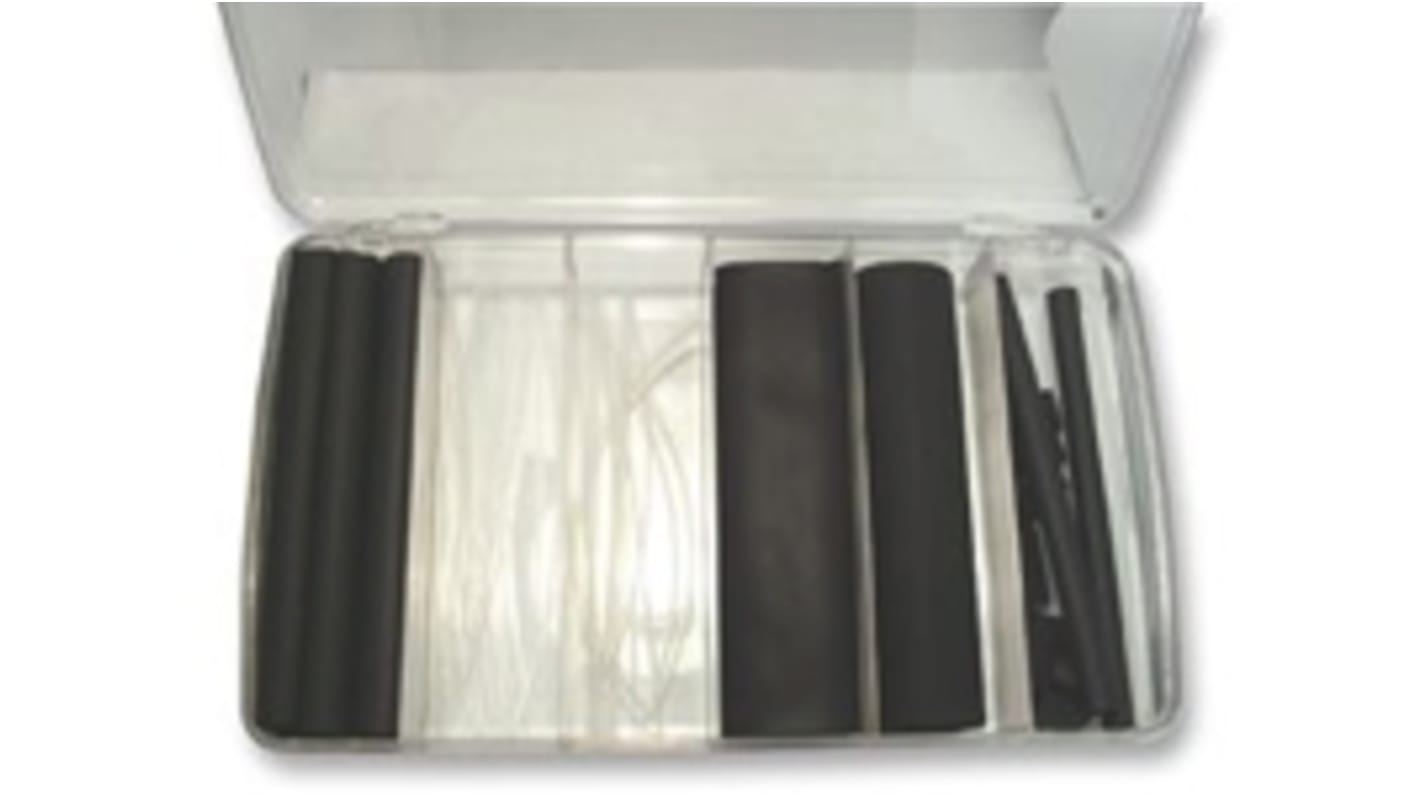Alpha Wire Heat Shrink Tubing, Assorted Assortment Sleeve Dia. x Assortment Length, FIT Shrink Tubing Series