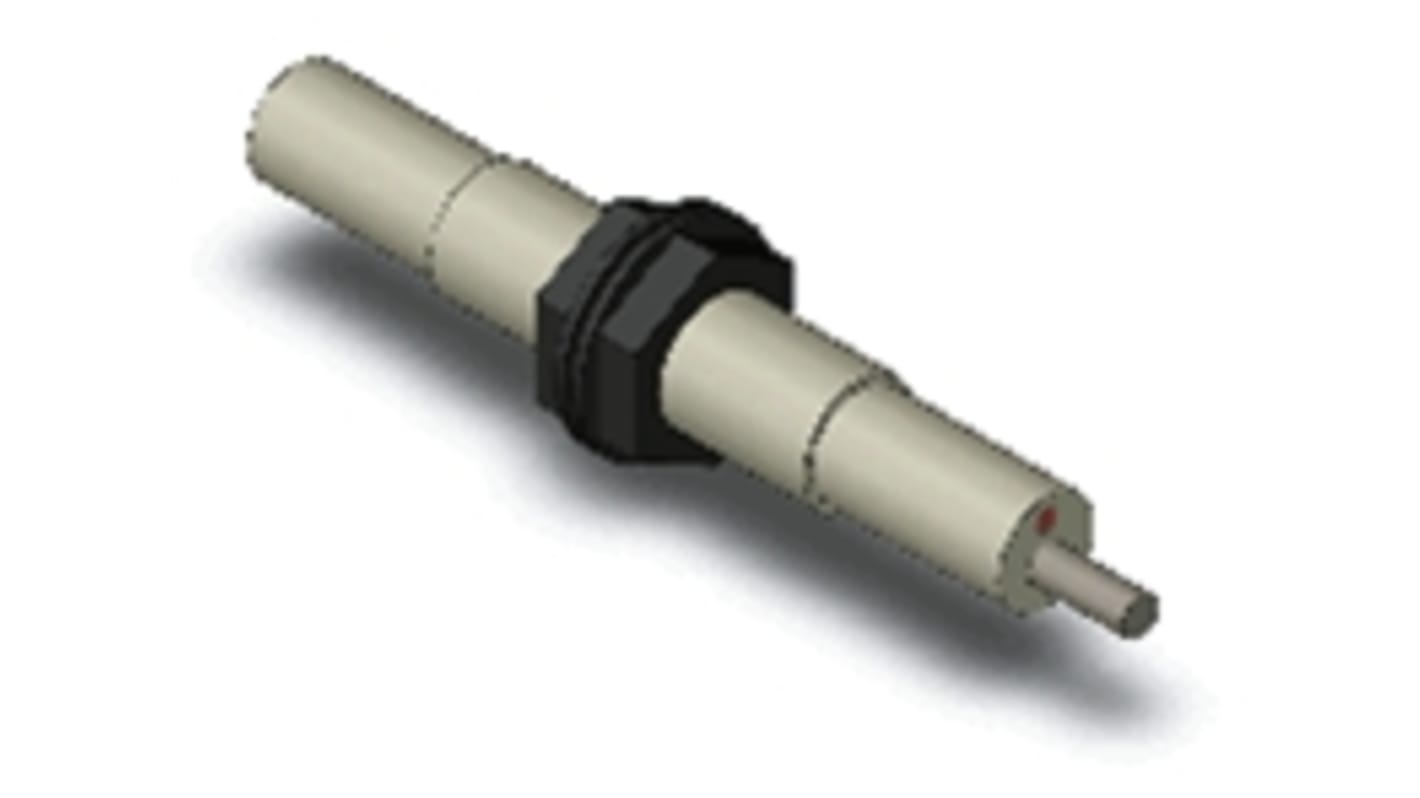 Omron Capacitive Barrel-Style Proximity Sensor, M12 x 1, 4 mm Detection, NPN Output, 10 → 30 V dc, IP66