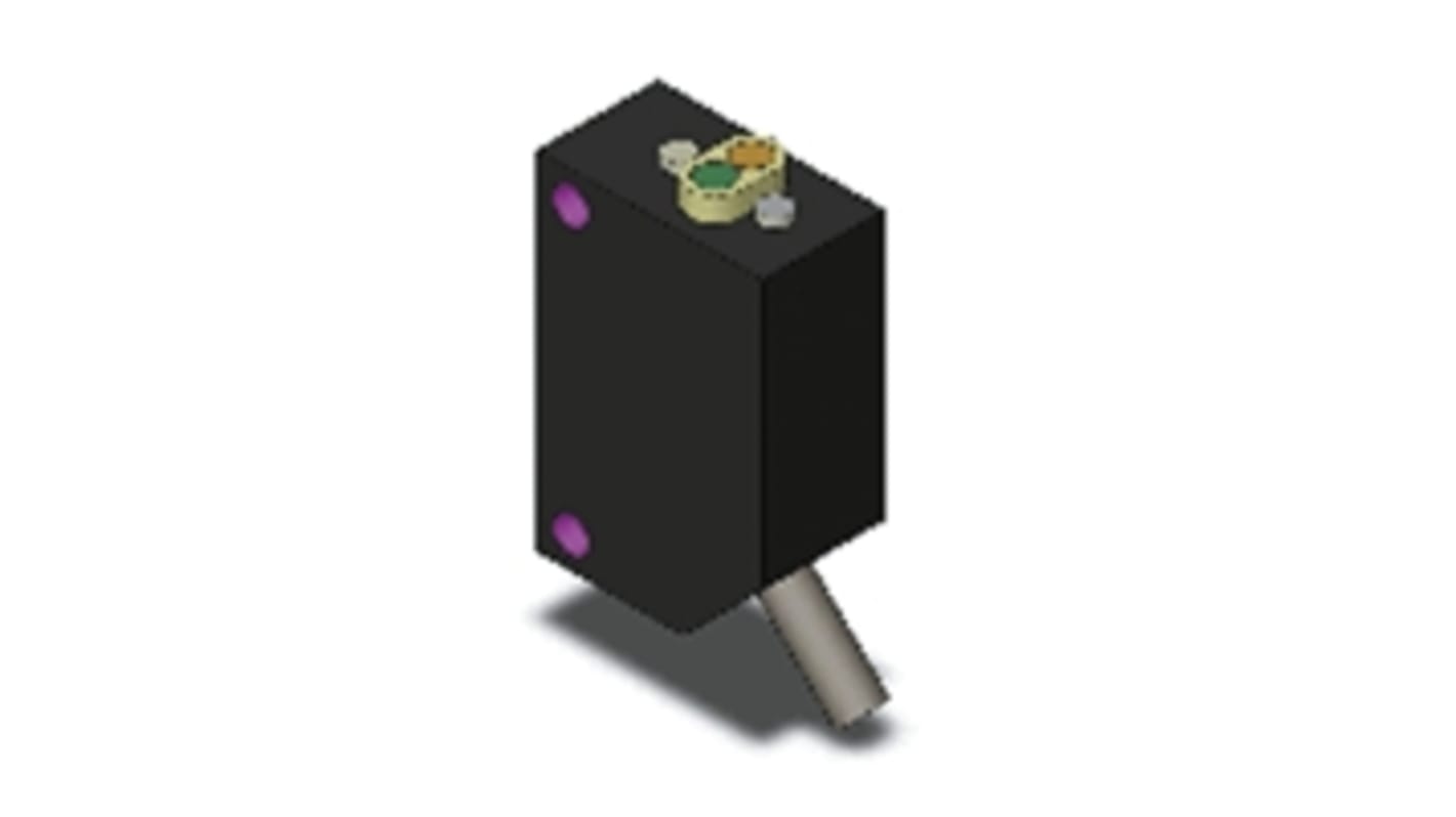 Rs-Online Sensore di distanza Rettangolare Omron a soppressione di sfondo rilevamento 20 mm → 300 mm uscita PNP