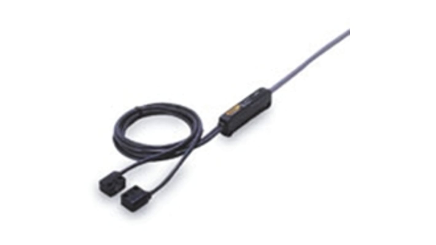 Omron Through Beam Photoelectric Sensor, Block Sensor, Maximum of 300 mm Detection Range