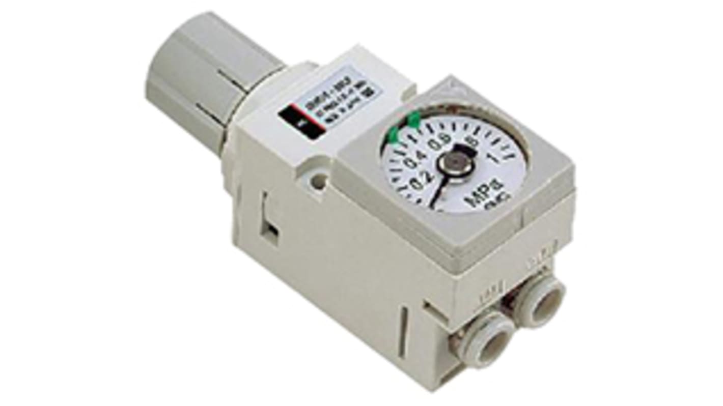 SMC Pneumatic Regulator - 0.05MPa to 0.7MPa, 1MPa max. input
