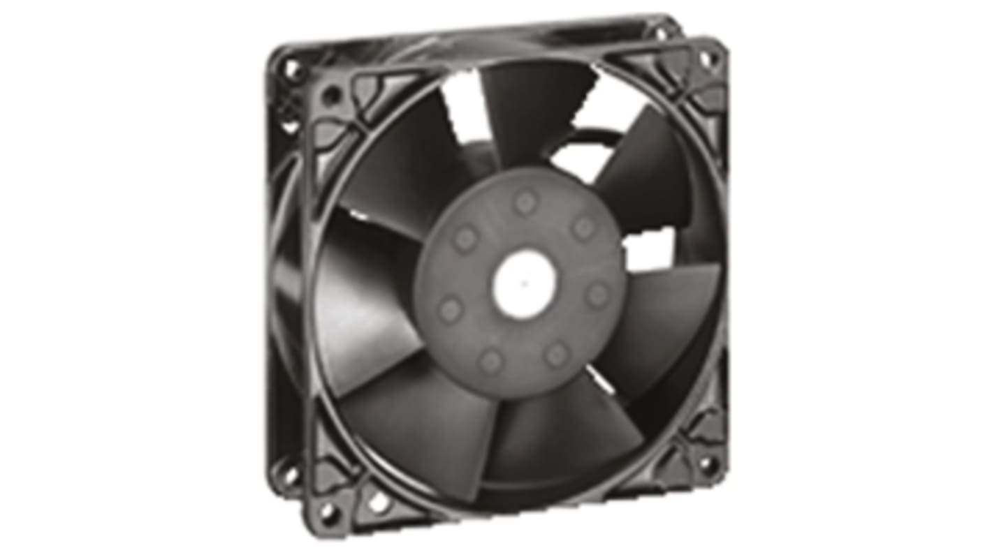 ebm-papst 5900 Series Axial Fan, 230 V ac, AC Operation, 150m³/h, 13W, 127 x 127 x 38mm
