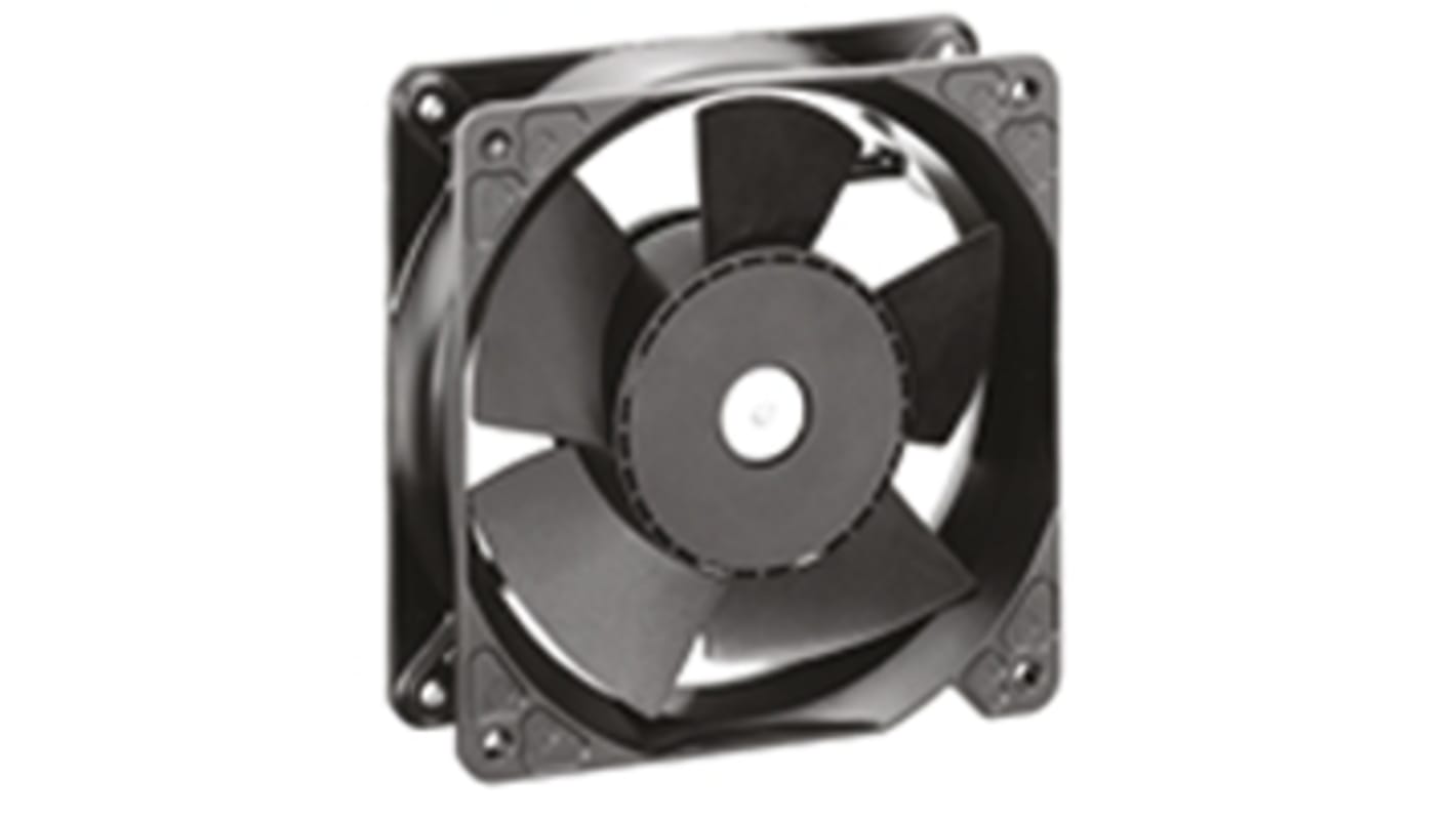 ebm-papst 4100 NH3 - S-Force Series Axial Fan, 12 V dc, DC Operation, 310m³/h, 19.5W, 119 x 119 x 38mm