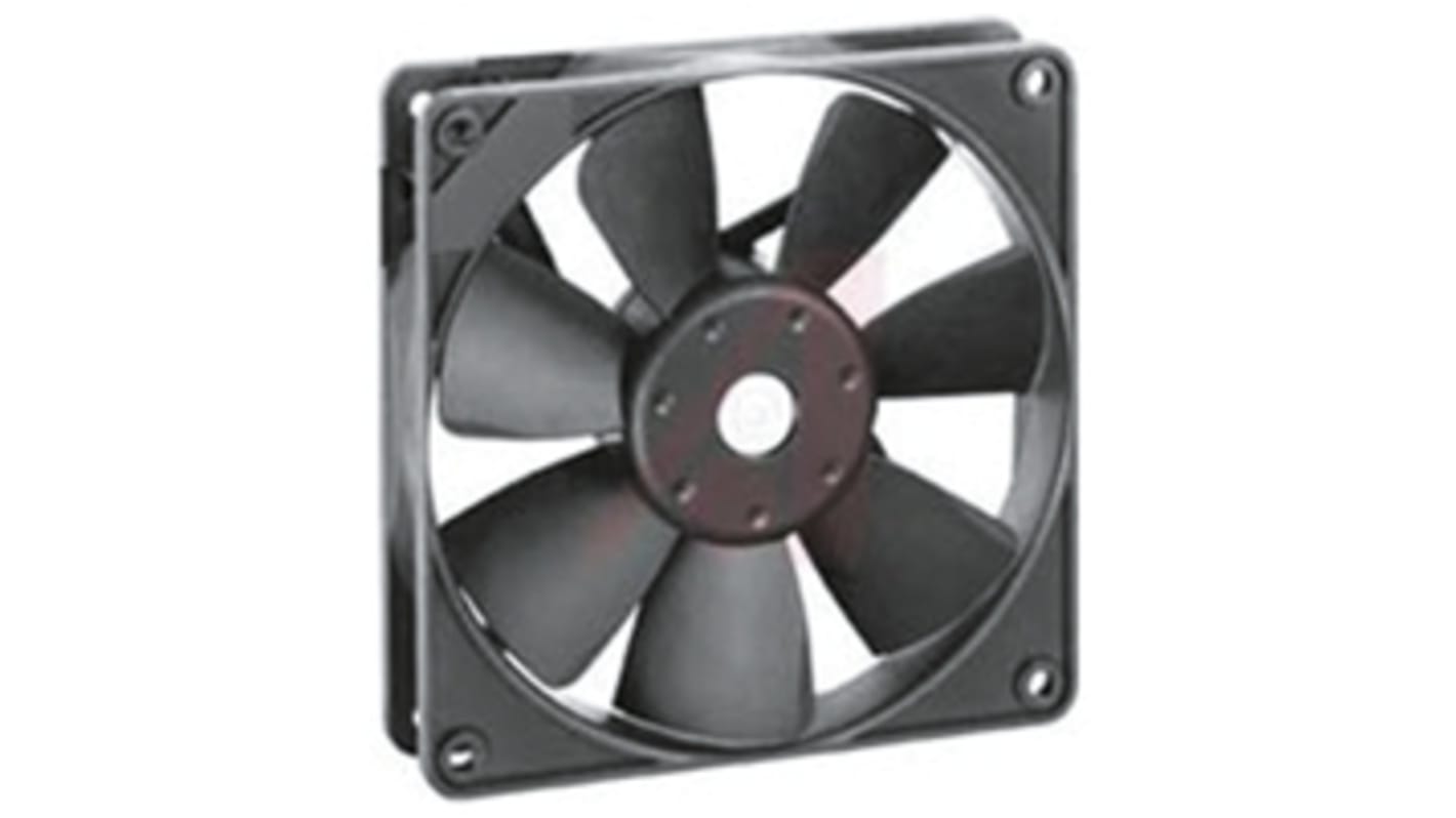 ebm-papst 4400 F Series Axial Fan, 24 V dc, DC Operation, 169.9m³/h, 5W, 119 x 119 x 25mm