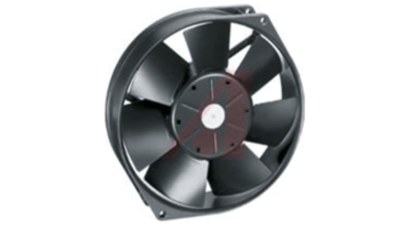 ebm-papst 7100 N Series Axial Fan, 12 V dc, DC Operation, 308m³/h, 12W, 150 x 38mm