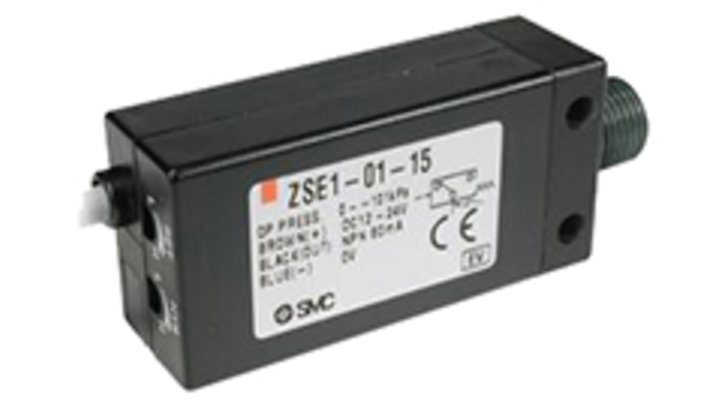 SMC Druckschalter, -101kPa bis 0 kPa, IP40