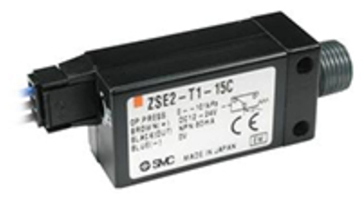 SMC Druckschalter, -101kPa bis 0 kPa, IP40