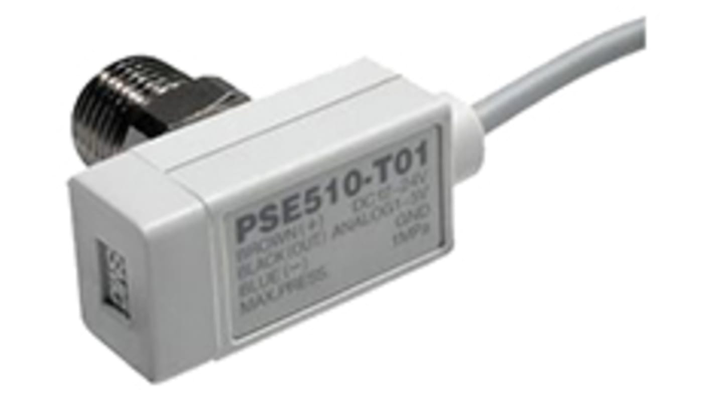 SMC Pressure Sensor, 12 → 24V dc, IP40