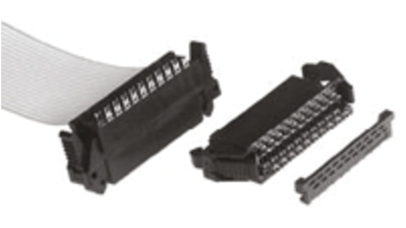 3M 100-Way IDC Connector Socket for Cable Mount, 2-Row