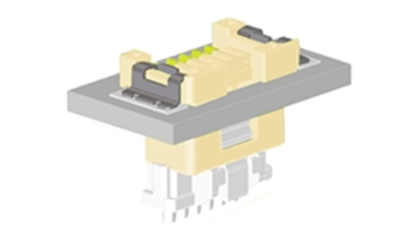 Gniazdo PCB 6 -pinowe raster: 1.5mm typu płytka – płytka Proste SMD