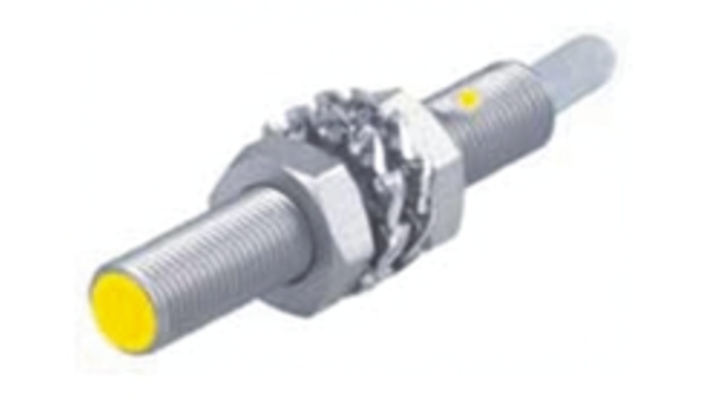 Turck Inductive Barrel-Style Proximity Sensor, M5 x 0.5, 1 mm Detection, PNP Output, 10 → 30 V dc, IP67