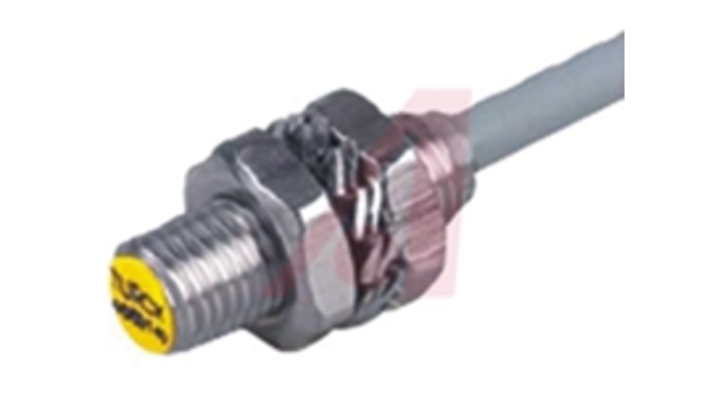 Turck Inductive Barrel-Style Proximity Sensor, M18 x 1, 2 mm Detection, 10 → 55 V dc, IP67