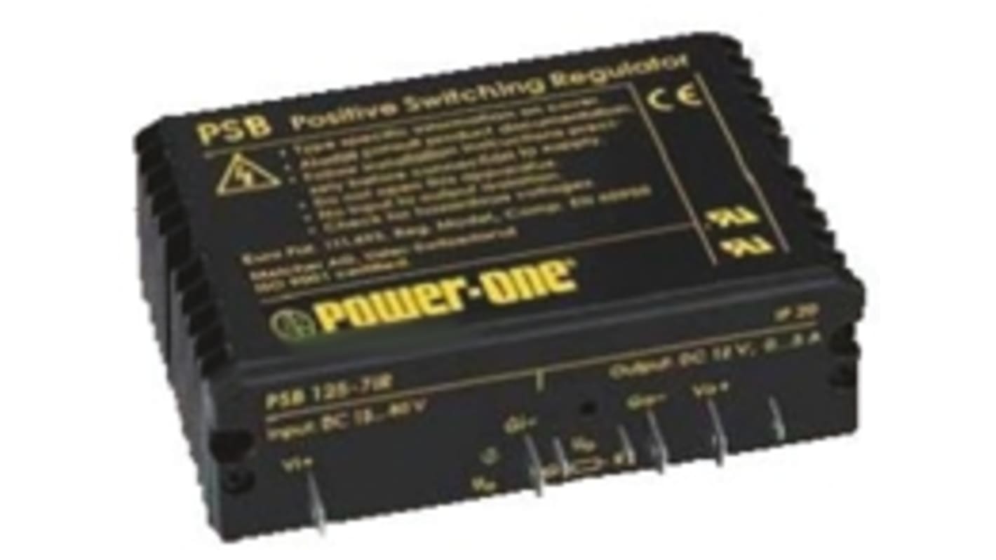 BEL POWER SOLUTIONS INC Switching Regulator, Through Hole, 24V dc Output Voltage, 29 → 80V dc Input Voltage, 8A