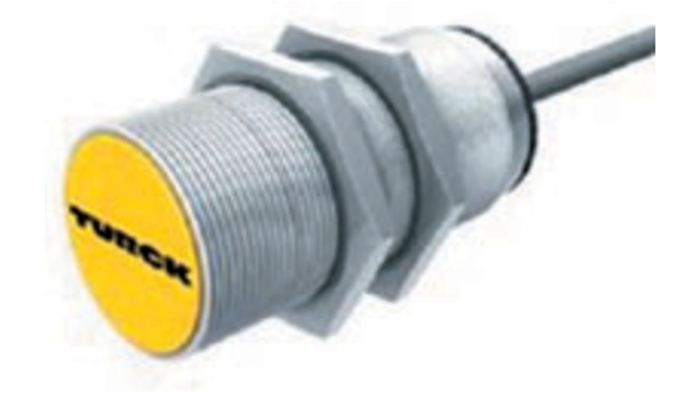 Rs-Online Sensore di prossimità Cilindro filettato Turck M30 rilevamento 15 mm 10 → 300 V c.c. 20 → 250 V c.a