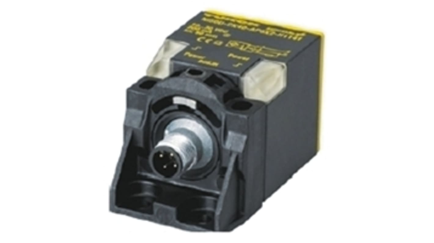 Turck Inductive Block-Style Proximity Sensor, 35 mm Detection, PNP Output, 10 → 30 V dc, IP67