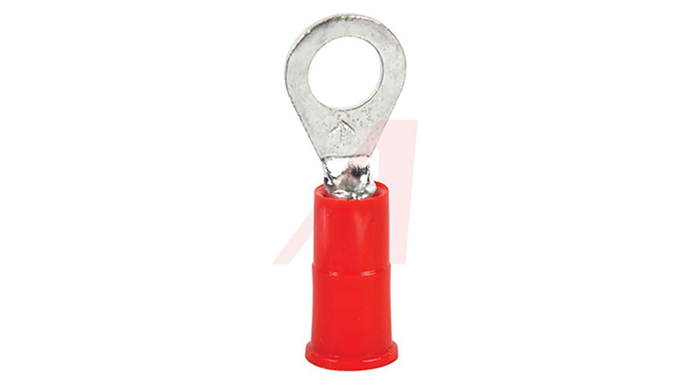 3M, RV Insulated Ring Terminal, #10 Stud Size, Pink