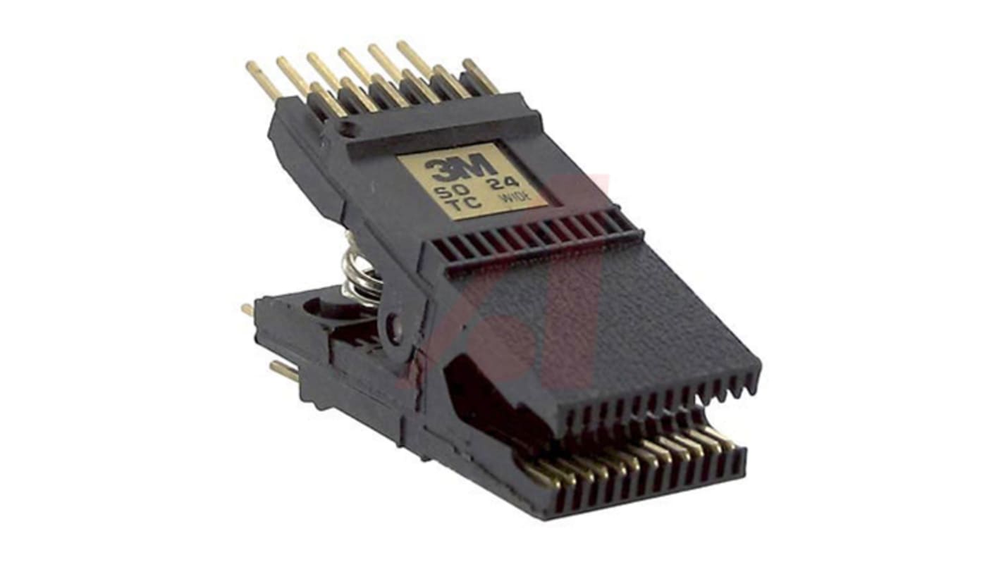 3M IC Test Clip, 24 Way, SOIC