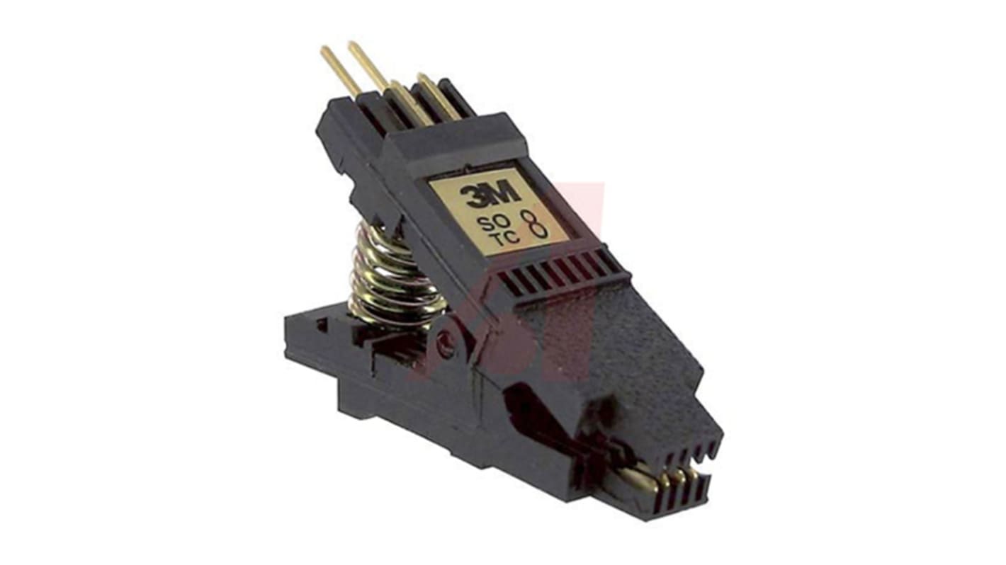 3M IC Test Clip, 8 Way, SOIC