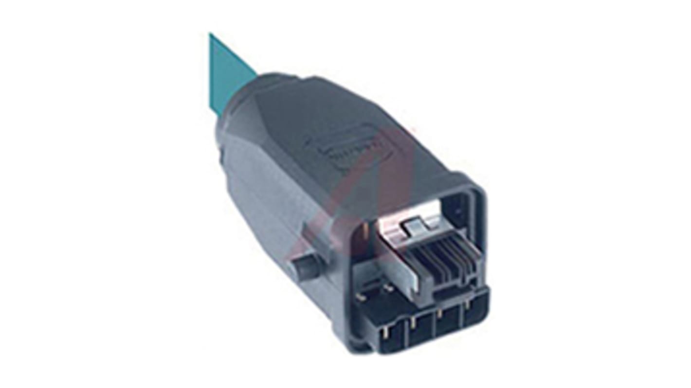 HARTING Han 3A RJ45 Series Male RJ45 Connector, Cable Mount, Cat5 Straight 4 -Way