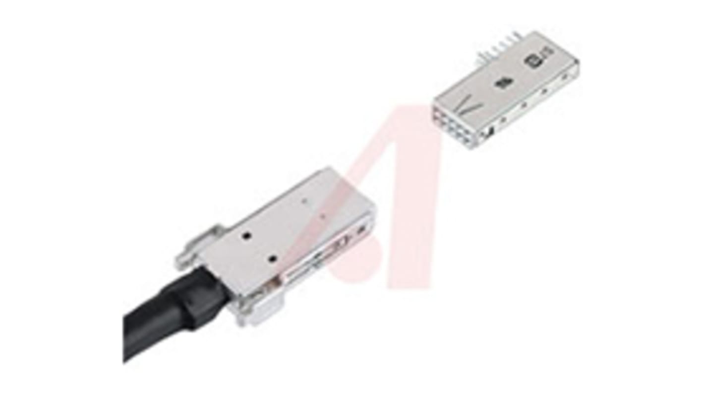 Harting, High Speed Har Link Male Connector for use with Insulation Displacement with Locking Levers