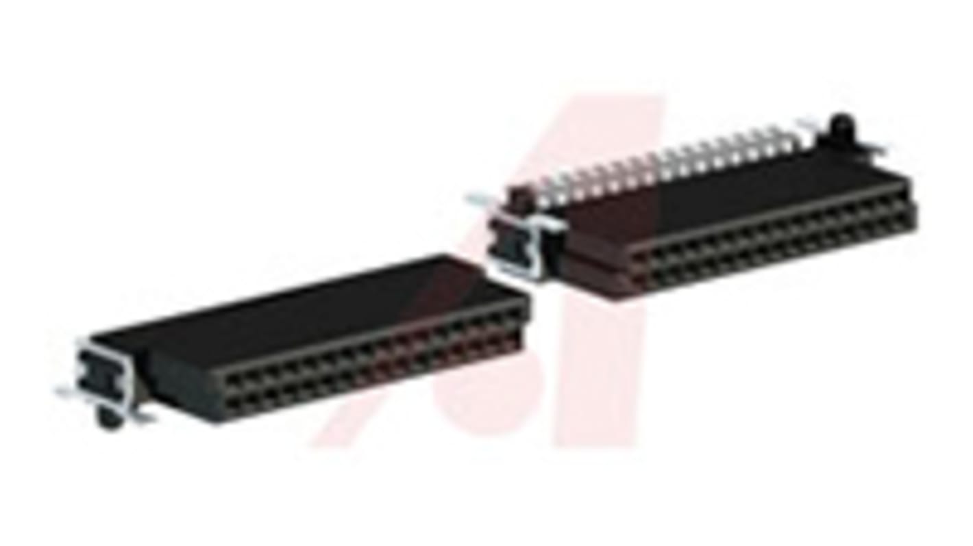 HARTING Har-Flex Series Right Angle Surface Mount PCB Socket, 32-Contact, 2-Row, 1.27mm Pitch, Solder Termination