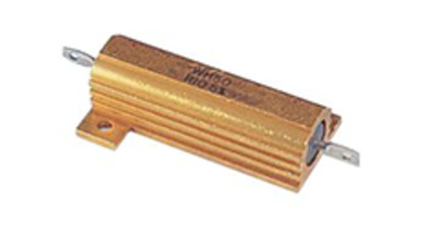 Vishay, 40kΩ 50W Wire Wound Panel Mount Resistor RH05040K00FE02 ±1%
