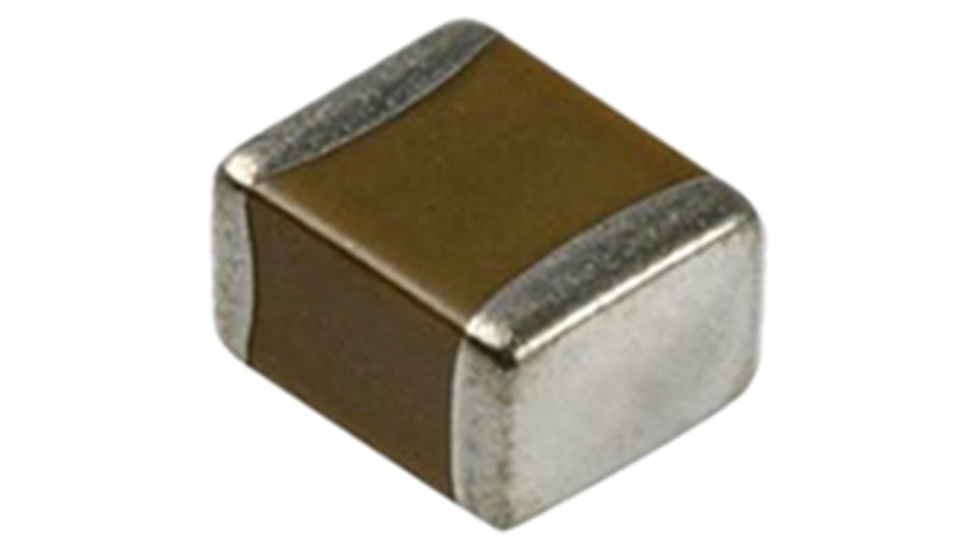 Murata 100nF Multilayer Ceramic Capacitor MLCC, 1kV dc V, ±10% , SMD