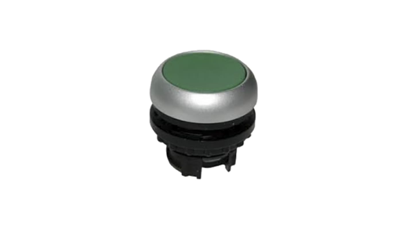 Eaton M22 Series Green Momentary Push Button Head, 22mm Cutout, IP67