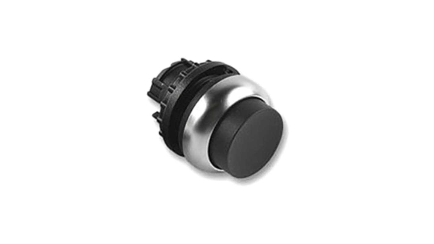 Eaton RMQ Titan M22 Series Black Momentary Push Button Head, 22mm Cutout, IP67