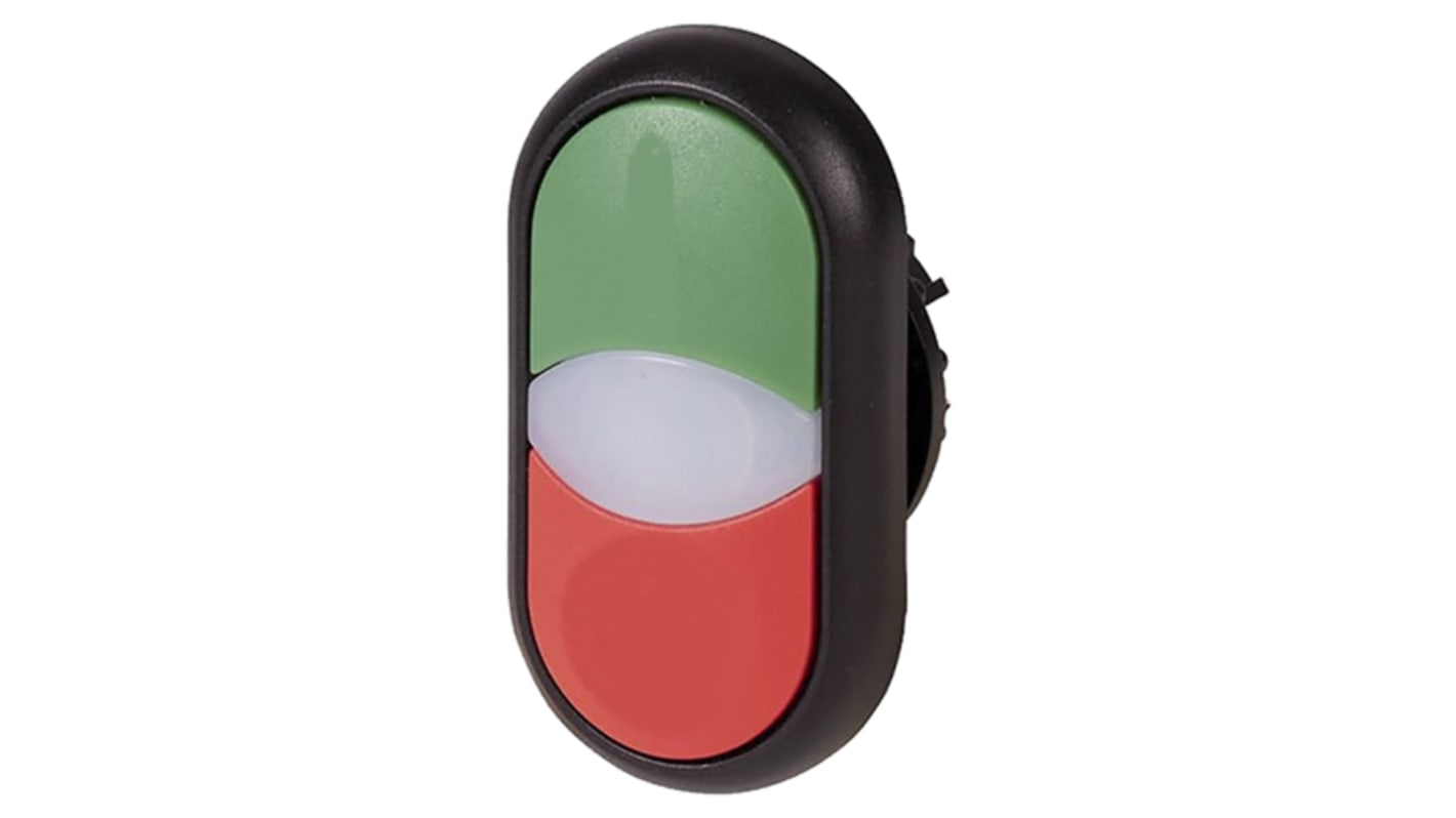 Eaton RMQ Titan M22 Series Illuminated Push Button, Panel Mount, 22mm Cutout, IP67, IP69K
