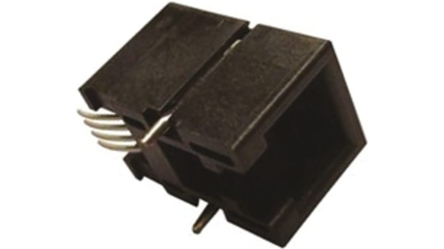 Molex RJ11三类接口, SMT安装, 4P4C路, 直角, 85502系列