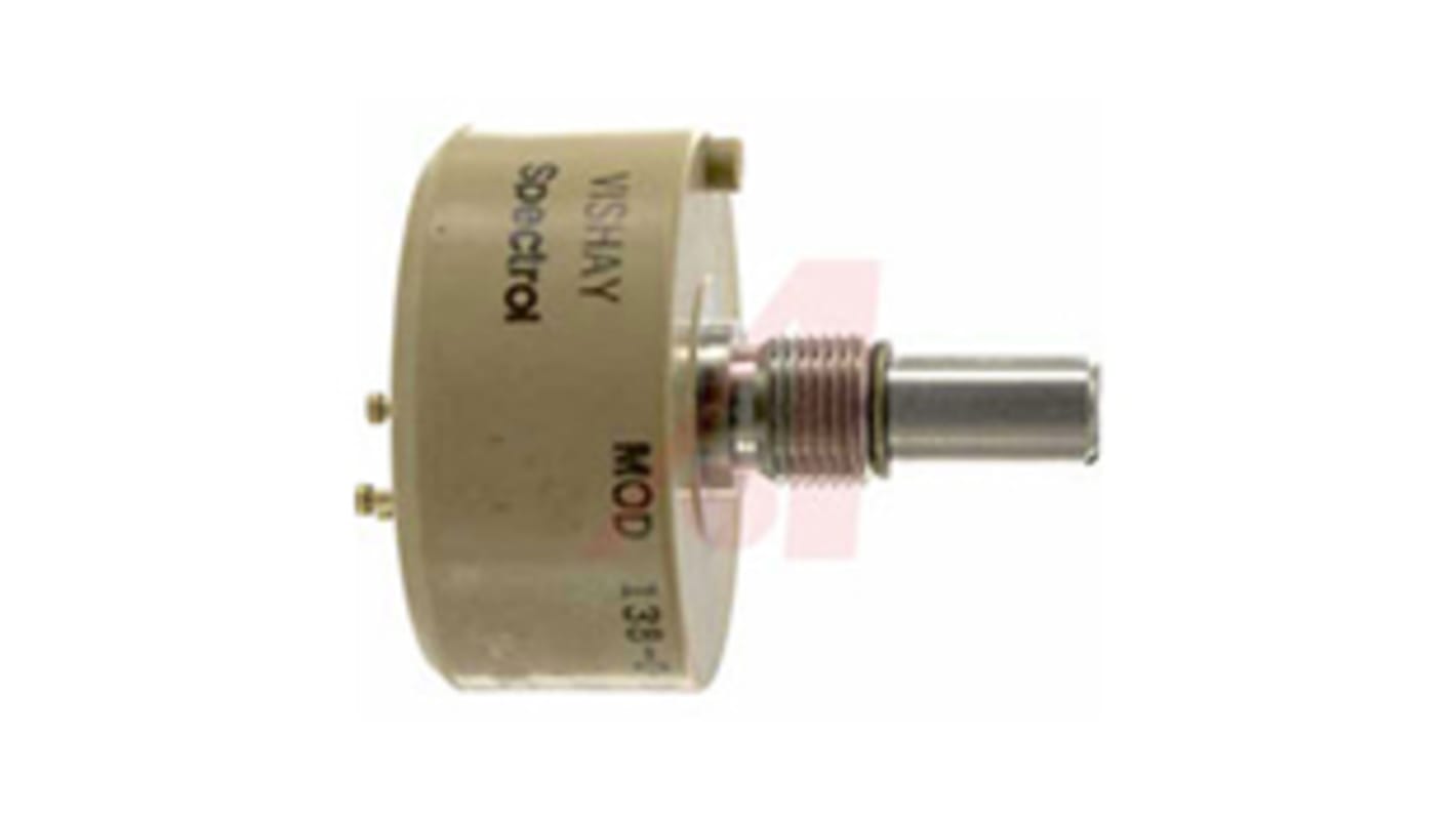 Vishay 138 5kΩ Rotary Potentiometer 1-Gang Bushing Mount, 138-0-0-502