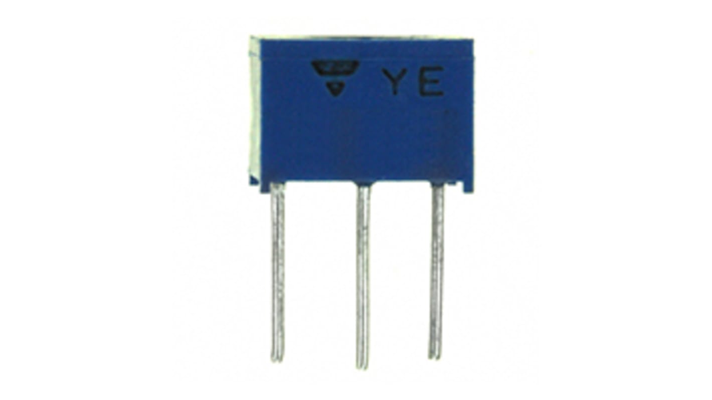 20kΩ, Through Hole Trimmer Potentiometer 0.5W Top Adjust Vishay, T73