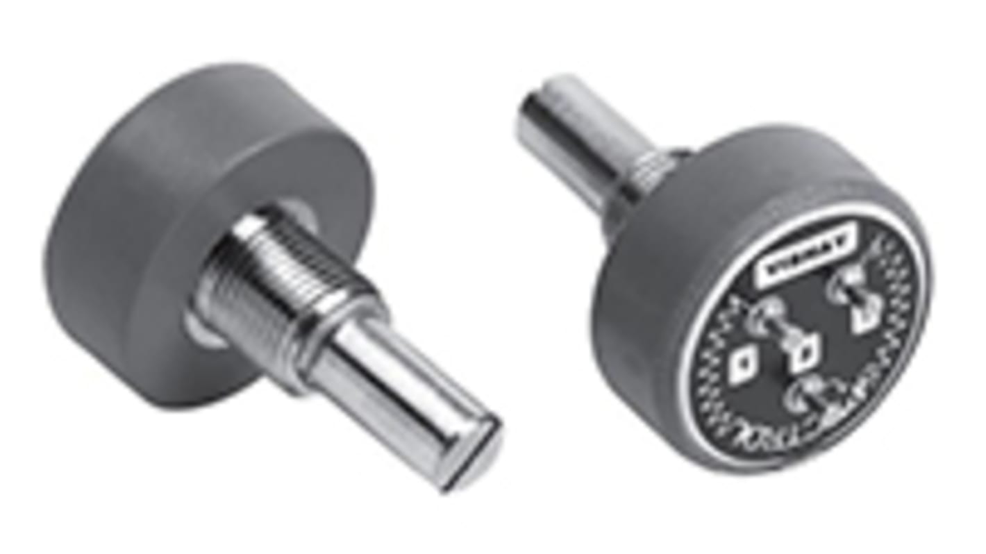 Vishay 357 5kΩ Rotary Potentiometer Continuous-Turns 1-Gang Bushing Mount, 357-0-0-1P22-502