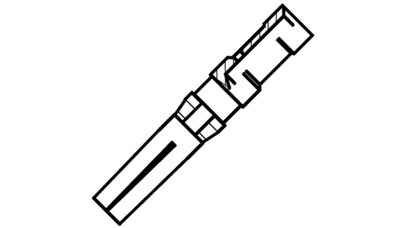 Souriau Female Crimp Circular Connector Contact, Contact Size 12, Wire Size 14 AWG