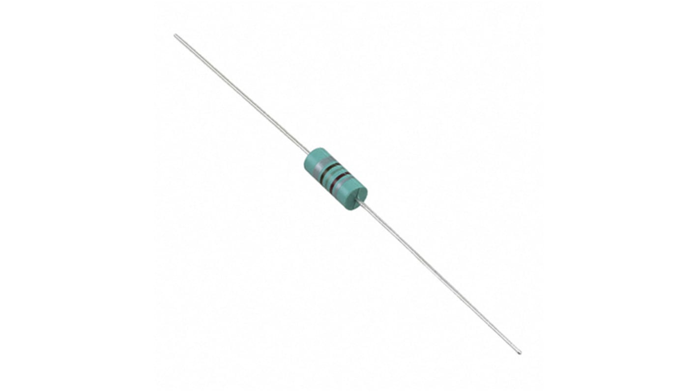 Vishay 1 mH ±10% Ferrite Leaded Inductor, Max SRF:10MHz, Q:60, 70mA Idc, 17.5Ω Rdc, IMS