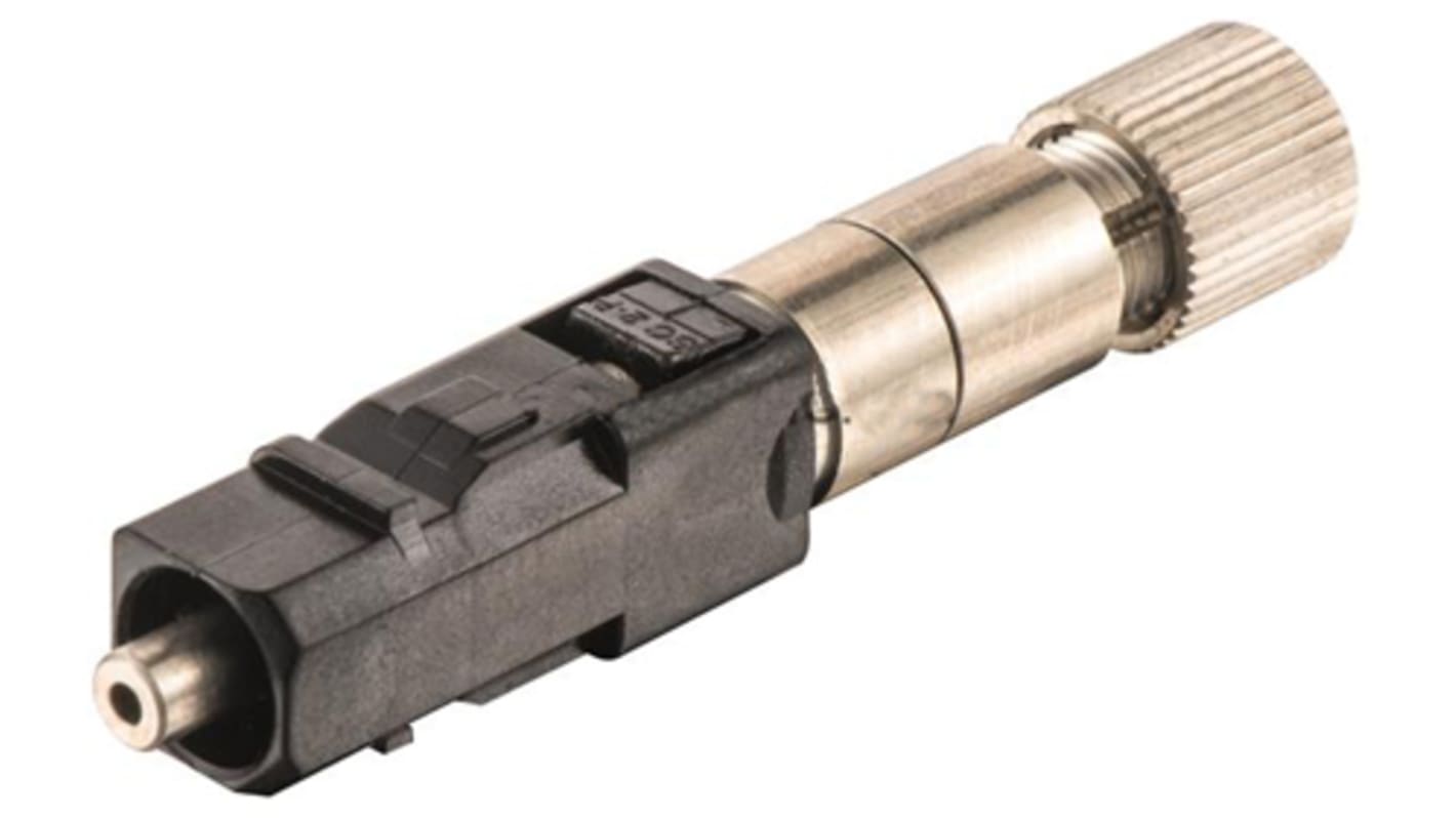 HARTING, 2010, SC Fibre Optic Connector, Polymer Optical Fibre (POF) 1mm Fibre Size