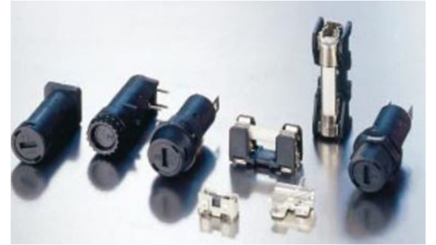 Schurter Inline sikringsholder Nej, passer til 5 x 20mm sikring