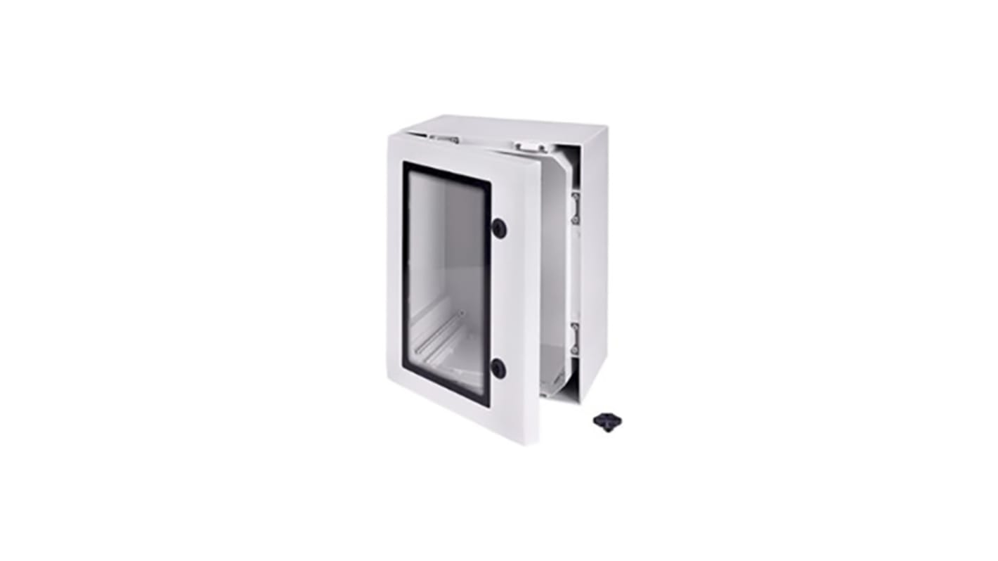 Fibox ARCA Series Polycarbonate Wall Box, IP66, Viewing Window, 500 mm x 400 mm x 210mm