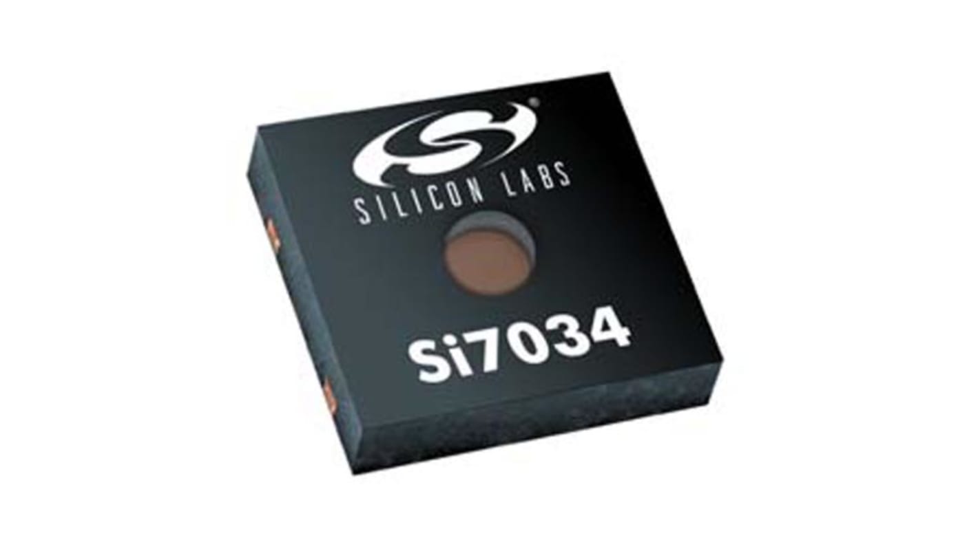 Silicon Labs Temperature & Humidity Sensor, Digital Output, Surface Mount, Serial-I2C, ±0.4 °C, ±4%, 6 Pins