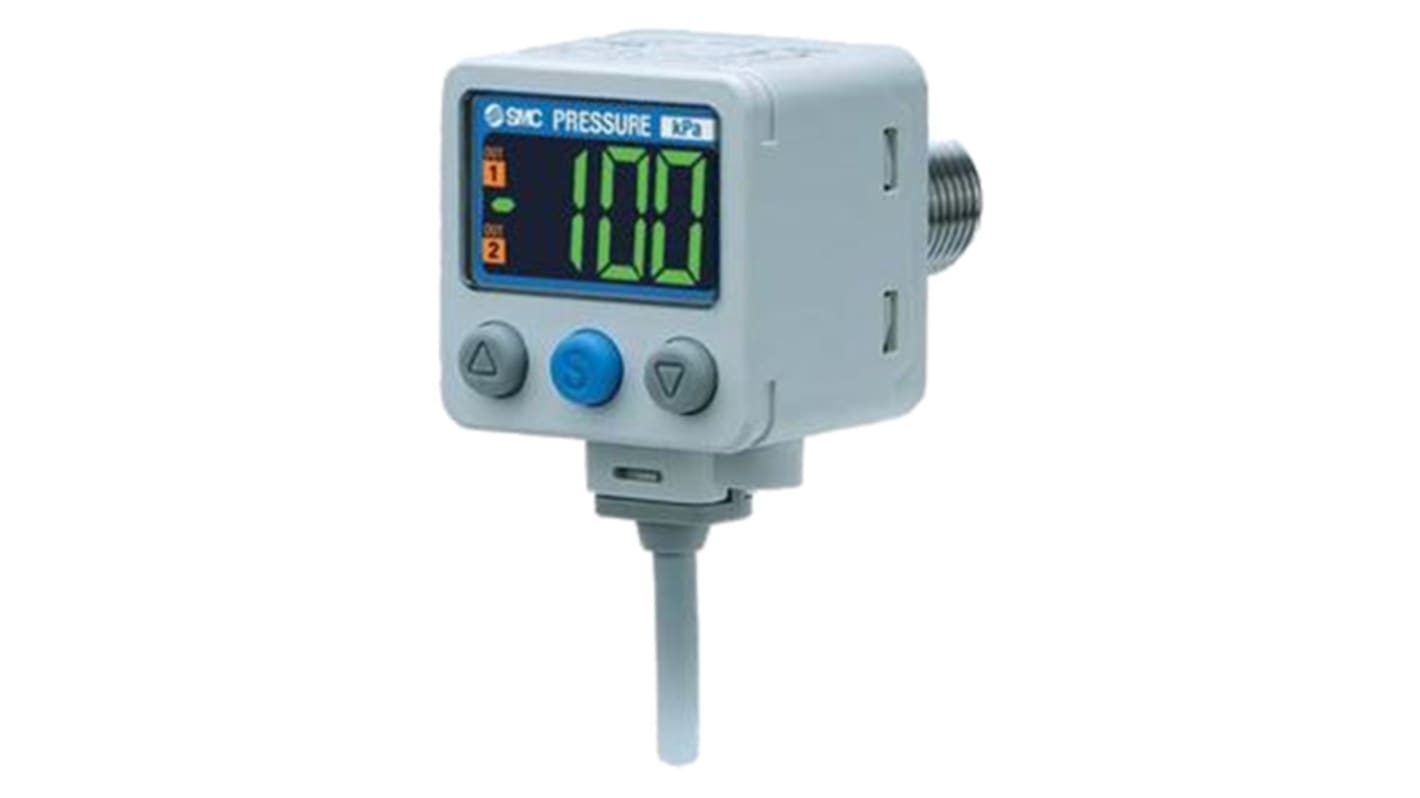 SMC Pressure Switch, R 1/4 -0.1MPa to +1 MPa